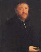 AMBERGER, Christoph Portrait of Cornelius Gros painting
